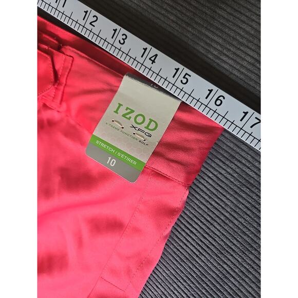IZOD XFG Golf Skort X-treme Function Stretch Hot Pink Tennis Skirt Women’s Sz 10 - Picture 2 of 13